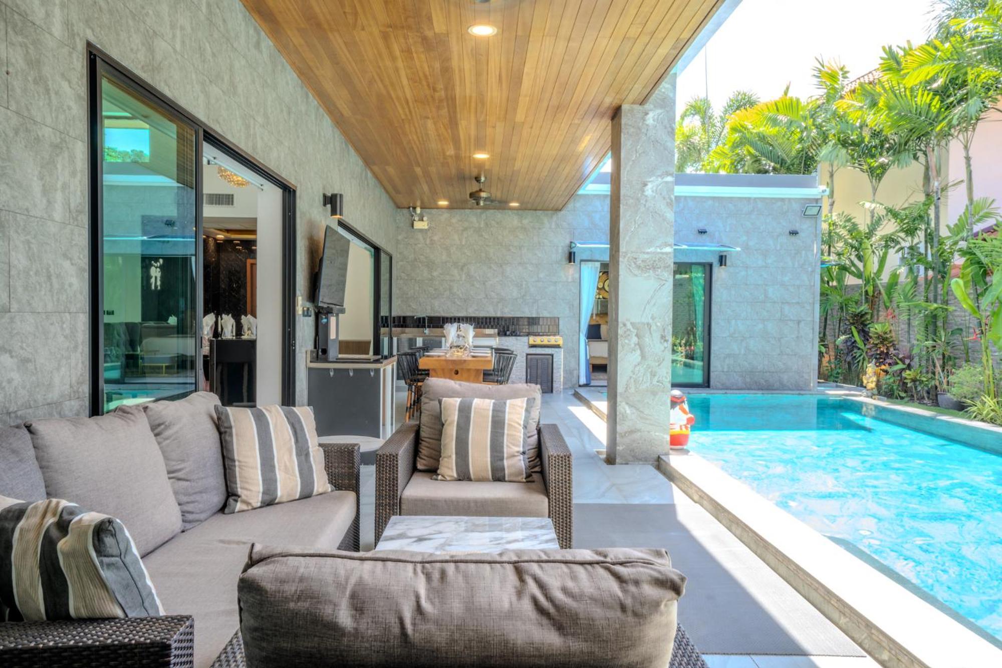 Noi'S Villa - Cozy & Modern, 15Min Walk To Kamala Beach Phuket Kültér fotó